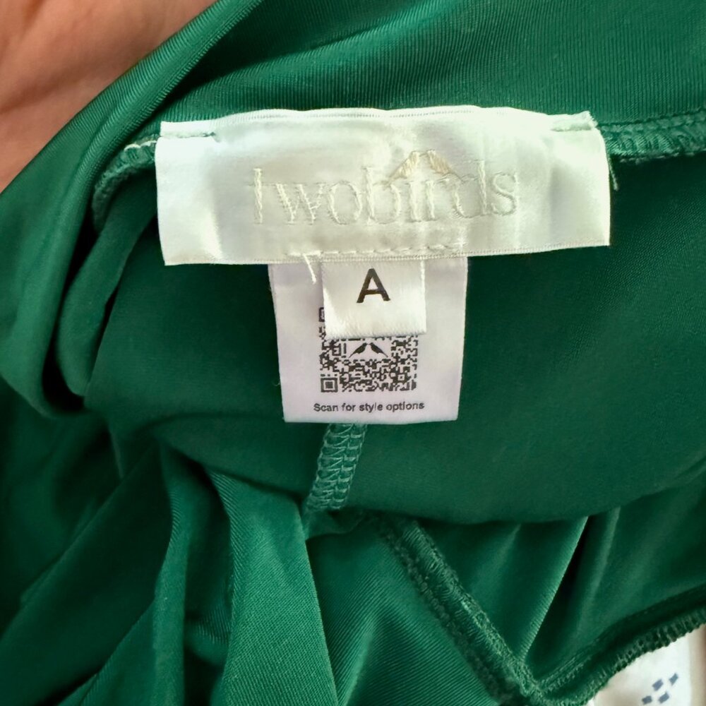 Twobirds Forest Green Convertible Bridesmaid Dres… - image 5